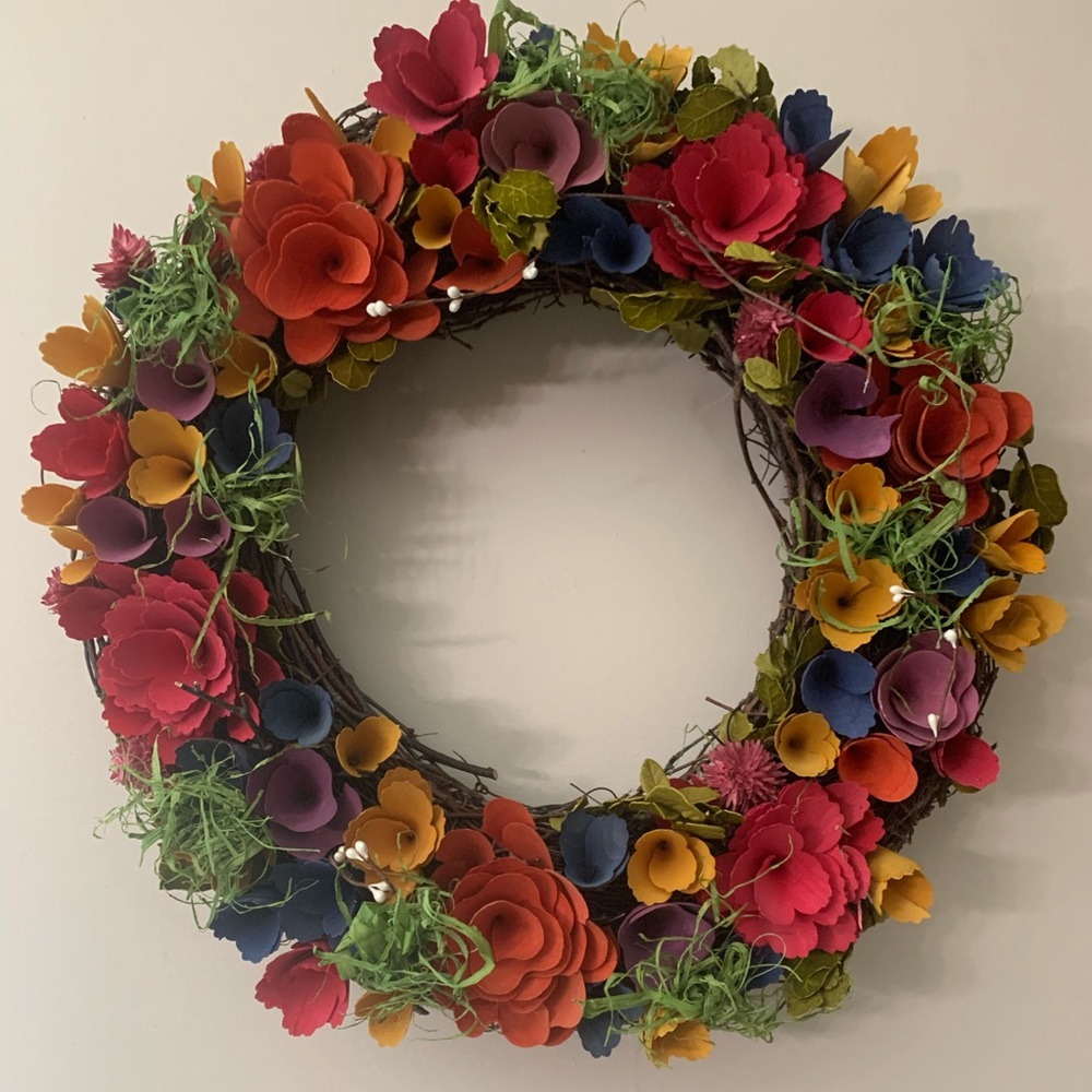 Gorgeous summer wreath